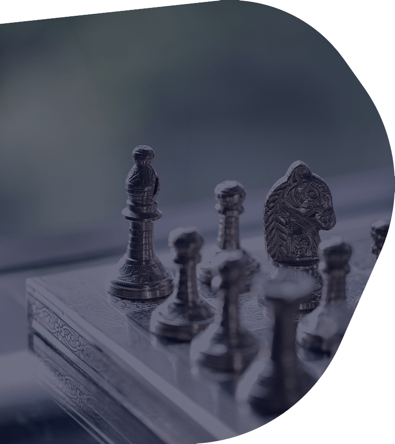 Chess pieces illustrating a structured approach to dispute resolution